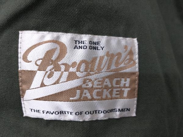 BROWNS BEACH JACKET ブラウンズビーチ ウールベスト サイズ36