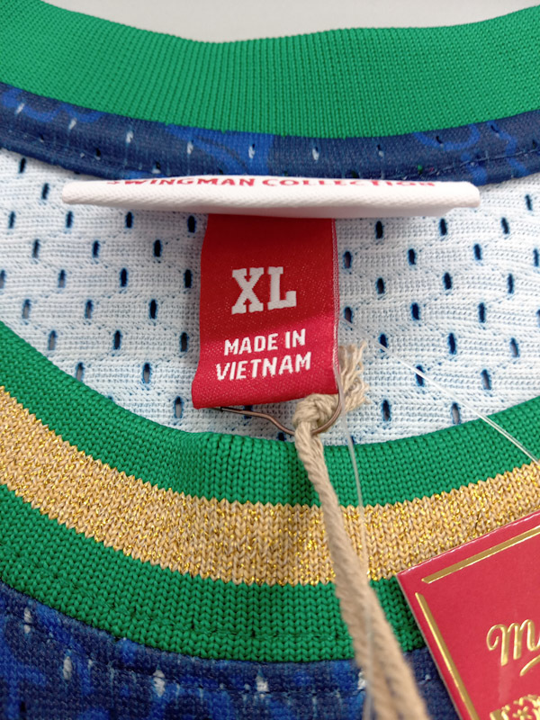 【タグ付き】mitchell＆ness DALLAS ミッチェル＆ネス ダラス バスケットボール タンクトップ?ノースリーブ ブルー 店舗受取可