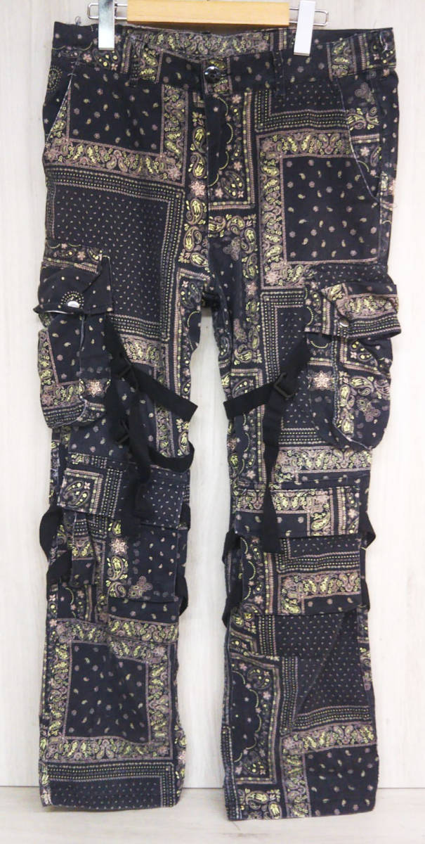 ROGIC ロジック ペイズリーボンテージパンツ PAISLY BONTAGE PANTS [RG