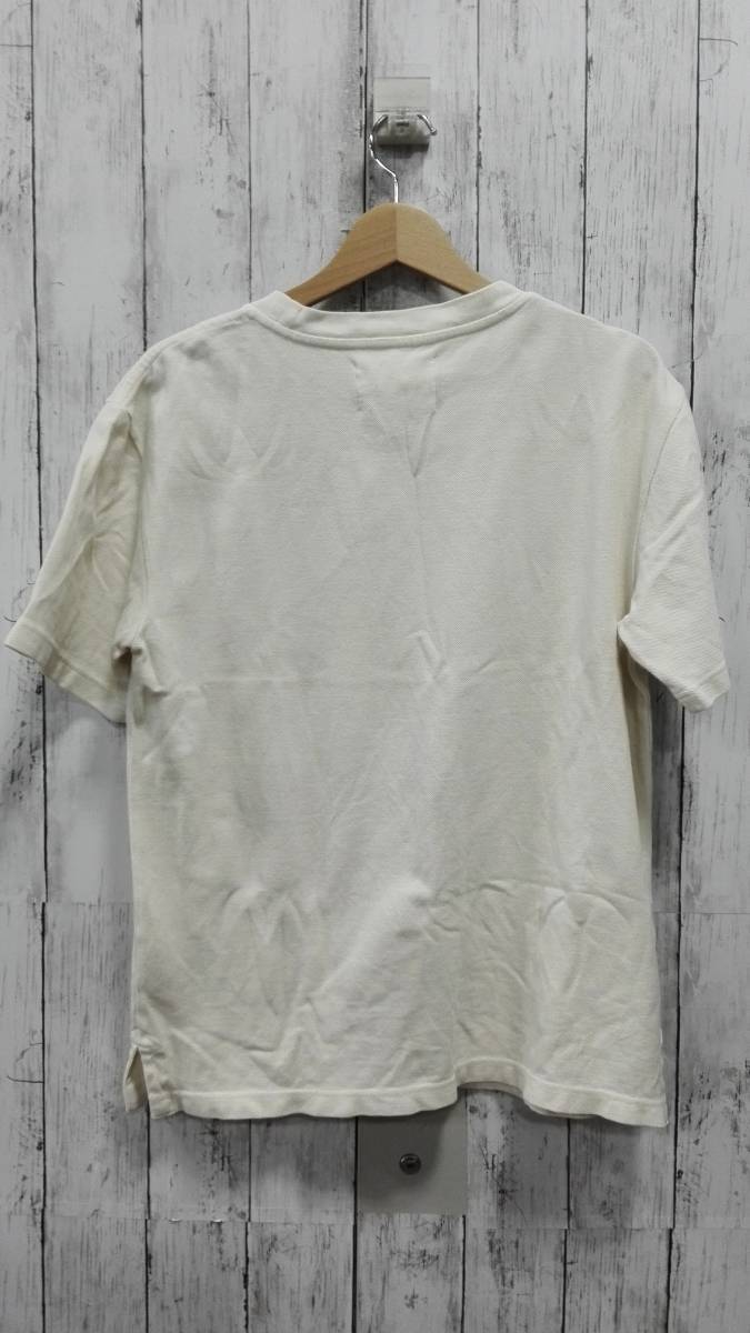 Margaret Howell マーガレットハウエル 半袖Tシャツ メンズ 日本製 ホワイト コットン M_画像2