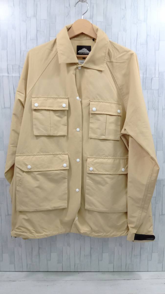 MOUNTAIN SMITH マウンテンスミス DELTA JACKET デルタジャケット アウトドアジャケット MS0-000-200006 サイズ L ベージュ 店舗受取可_画像1