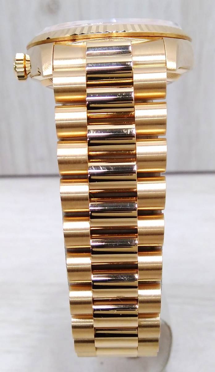 ROLEX ロレックス DAY-DATE デイデイト 18238/S691*** 自動巻き 腕時計【2022/06・日本ロレックスによる修理・OH済】箱・取説・保証書_画像5