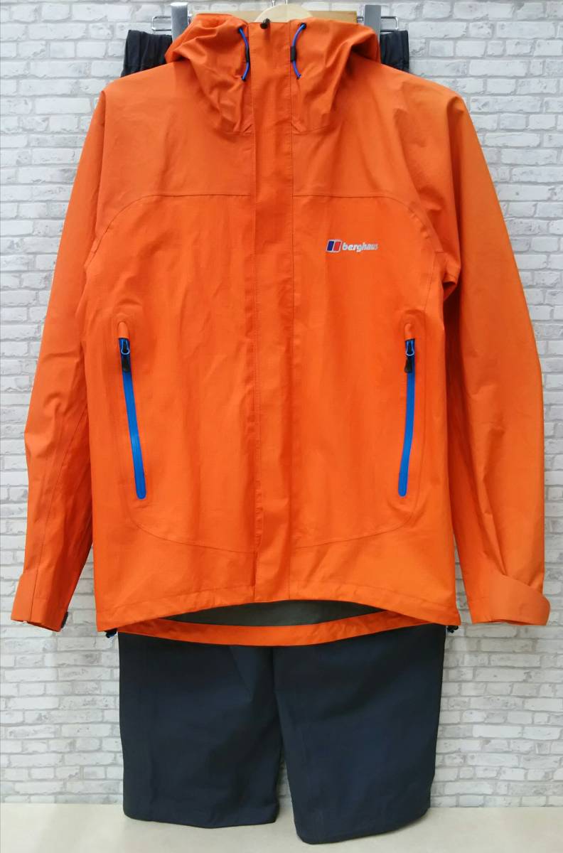 大人気新作 21499 バーグハウス 『上下セット』Berghaus ストームトレッカースーツ セットアップ レディース オレンジ×グレー サイズS ジャケット、上着 大人気新作 21499 バーグハウス 『上下セット』Berghaus ストームトレッカースーツ セットアップ レディース オレンジ×グレー サイズS ジャケット、上着