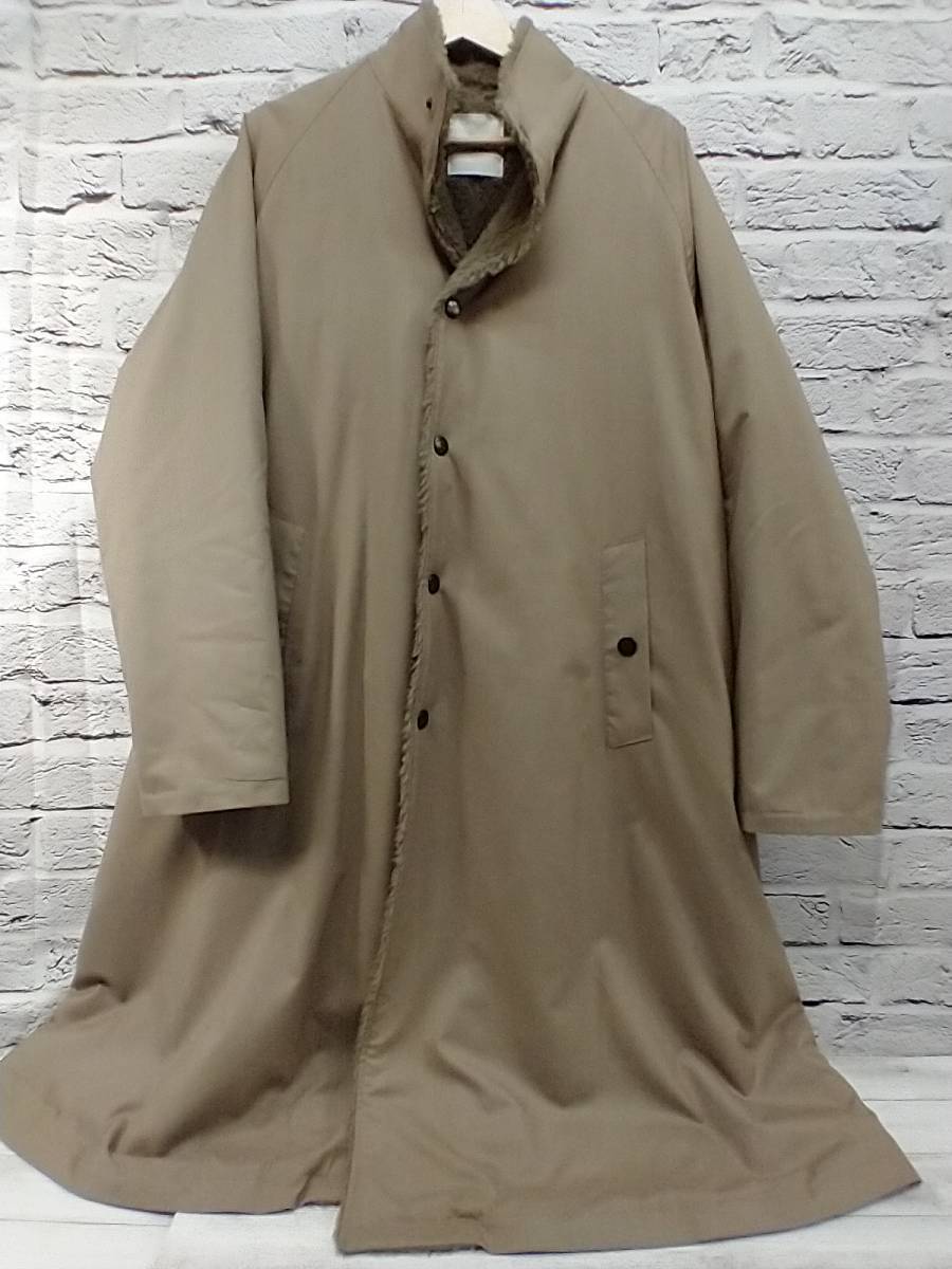 大流行中! LONG COLLAR STAND クラネオム HOMME CLANE COAT 店舗受取可 表記サイズ1 ロングコート スタンドカラー Mサイズ 大流行中! LONG COLLAR STAND クラネオム HOMME CLANE COAT 店舗受取可 表記サイズ1 ロングコート スタンドカラー Mサイズ
