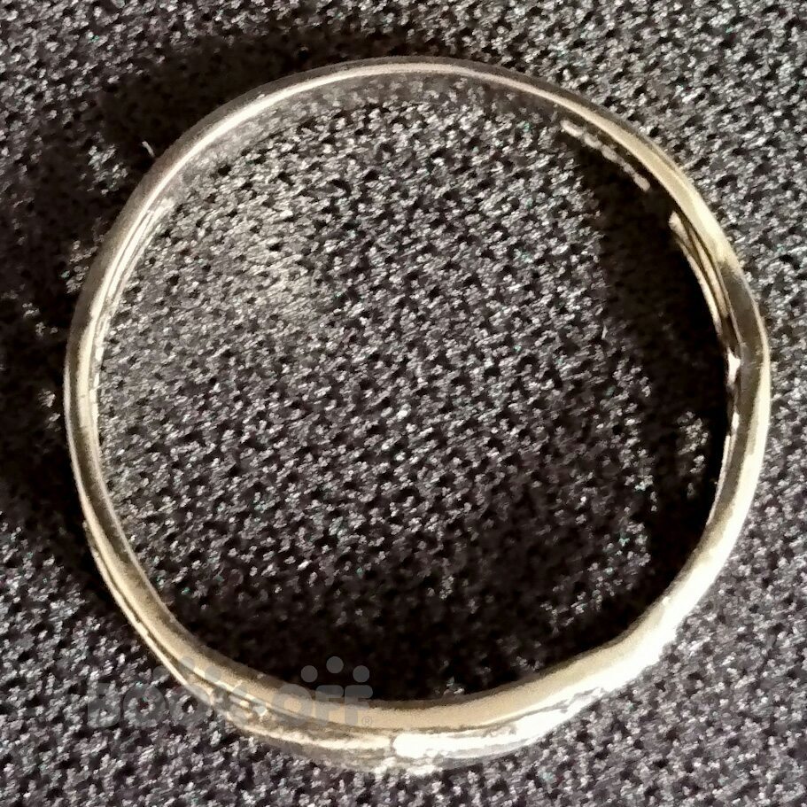 Pt900 プラチナ ダイヤモンド付き リング 指輪 約13号 2.7g 