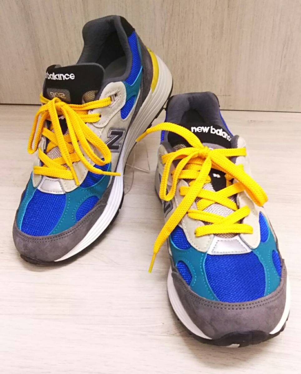 new balance/ニューバランス/スニーカー/2021年/M992RR USA製/グレー×グリーン/26cm_画像2