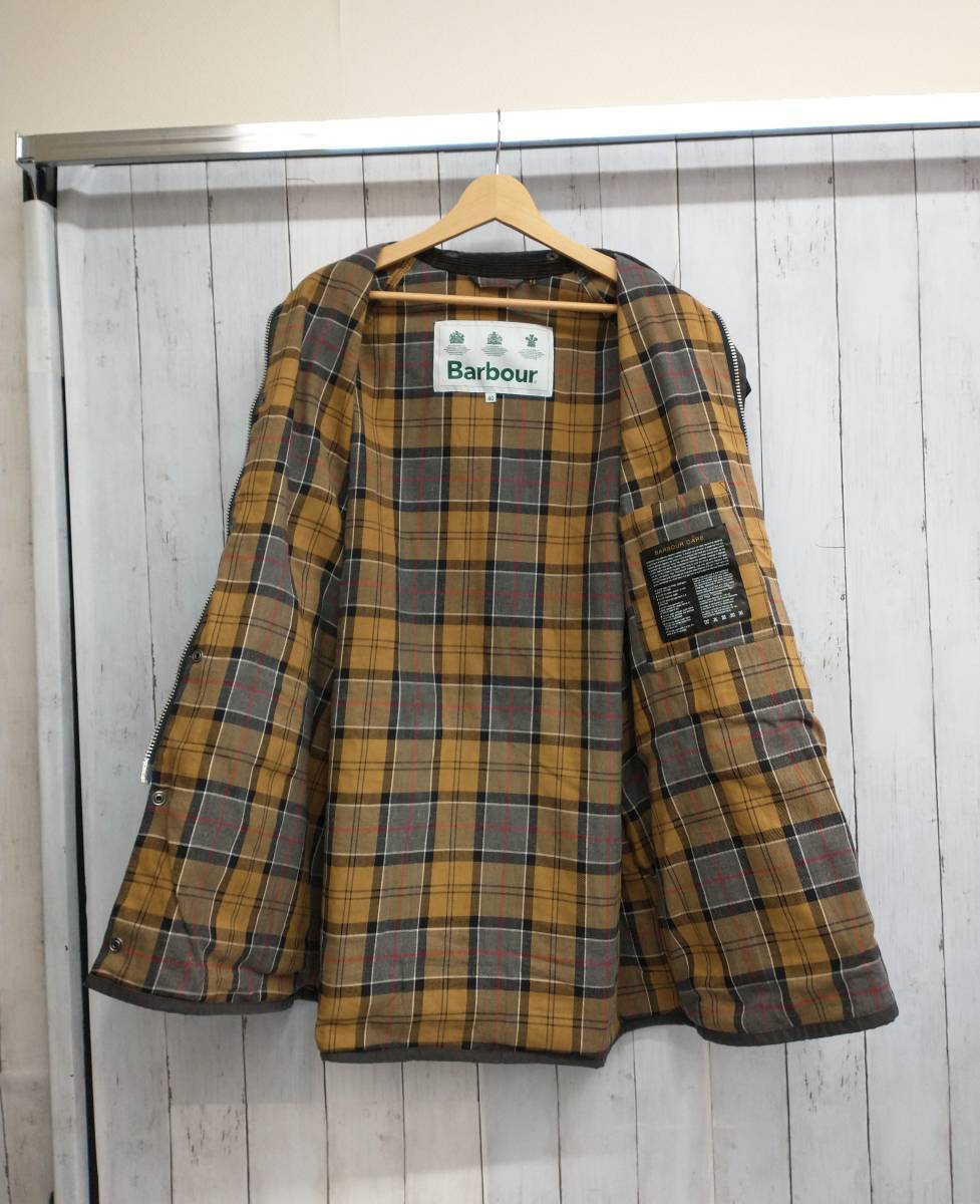 BARBOUR Barbour BEAUFORT OS WAX MWX1680GY93 オイルドジャケット ワックス バブアー ビューフォート グレー サイズ40_画像3