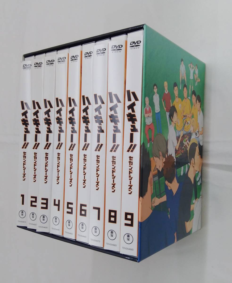 DVD 【※※※】[全9巻セット]ハイキュー!!セカンドシーズン Vol.1~9 www ...