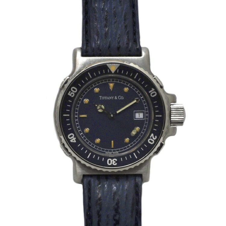 2021新商品 ティファニー 腕時計 シルバー ネイビー ブルー L0710