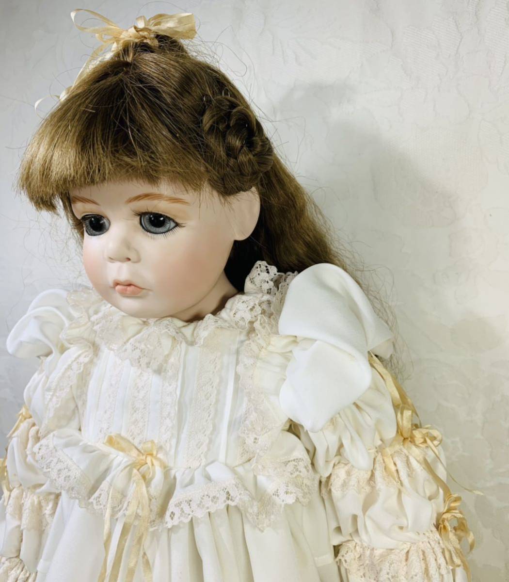 アンティークビスクドール 64㎝ フランス人形 西洋人形 リプロ 