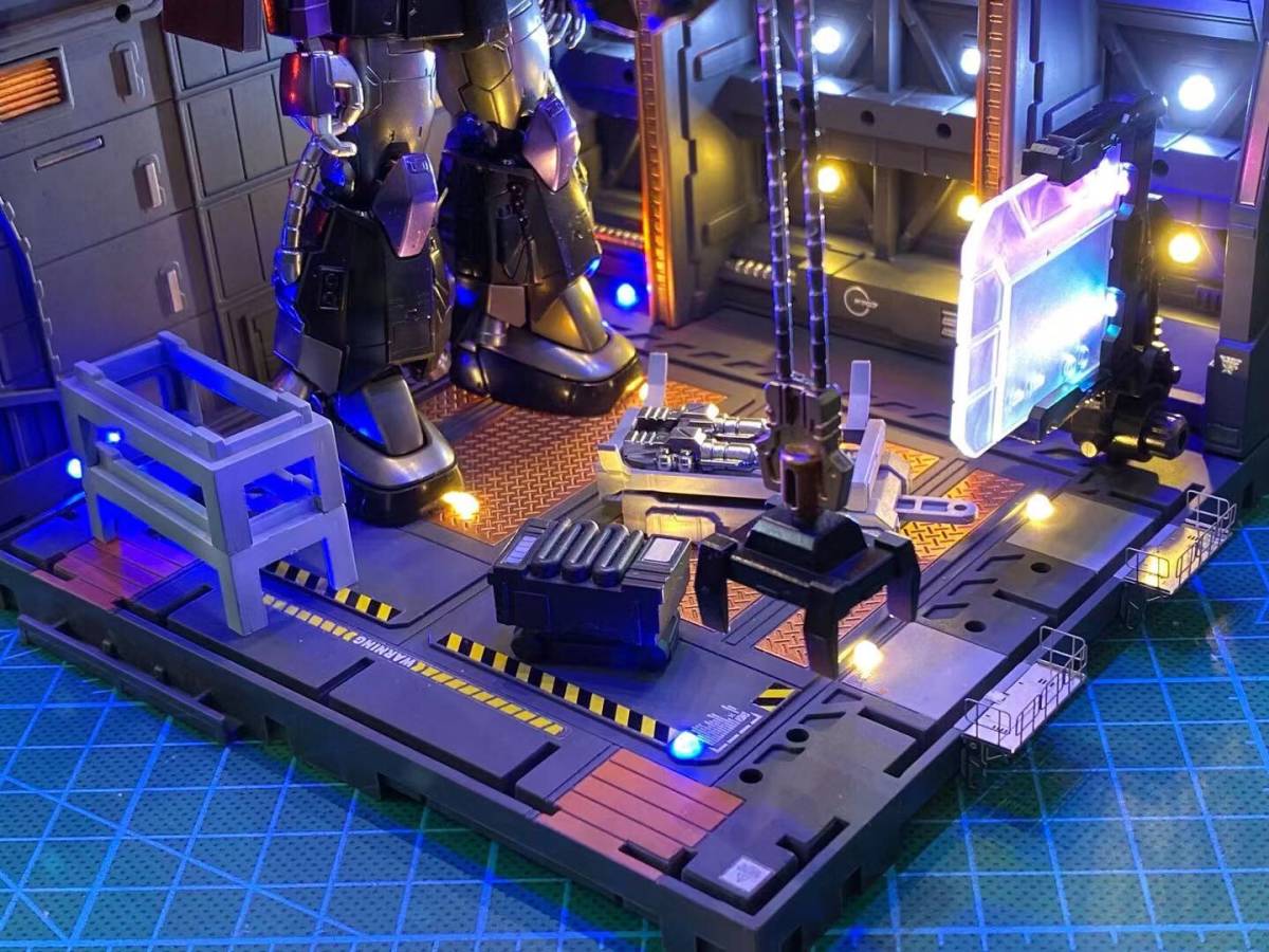 ジオラマ作品 ガンダム システムベース 格納庫 基地(プレミアム1 ジオラマ作品 ガンダム システムベース 格納庫 基地(プレミアム1