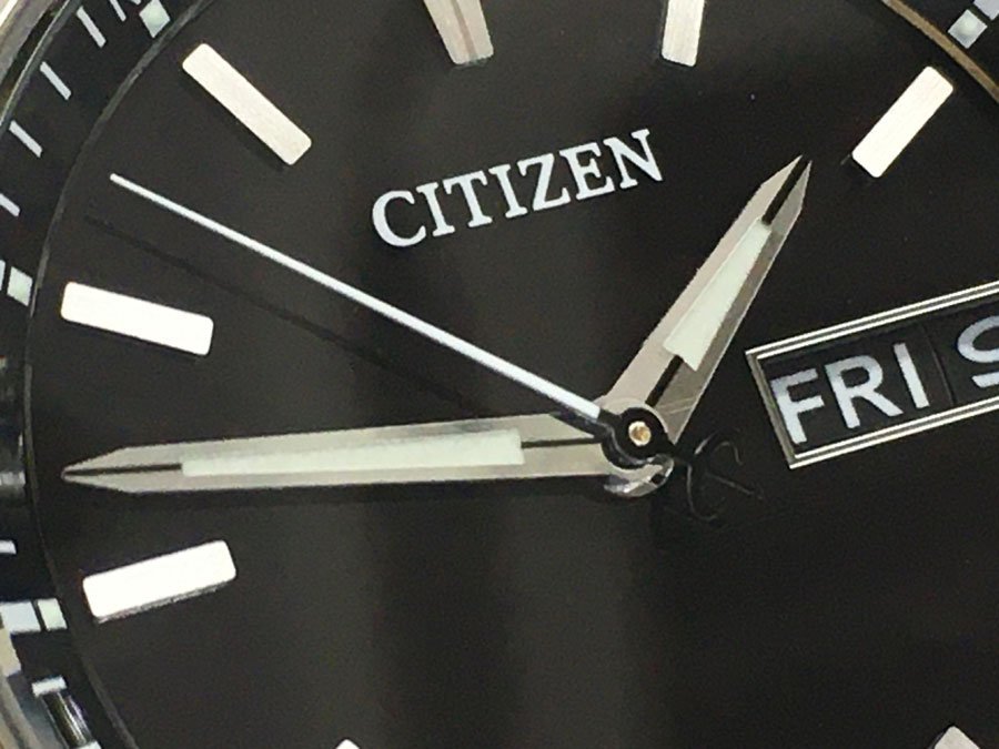 美品！CITIZEN ATTESA シチズン アテッサ エコドライブ電波時計 AT6070-57E H100-R014234 箱付き 2021年7月購入 2024年7月まで保証付き_画像4