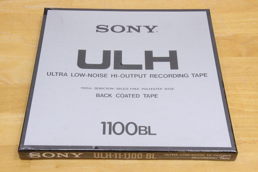 半額】 ///ソニー /// ULH-11-1100-BL オープンリールテープ オープン