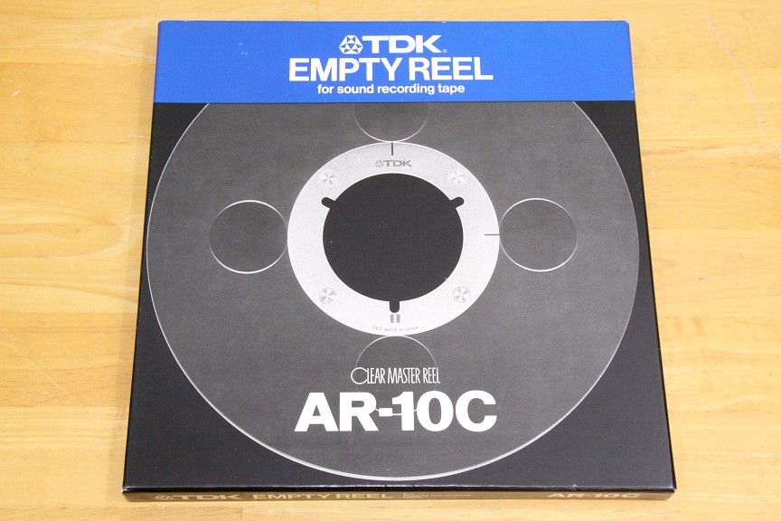 2022年製 新品】 ///TDK CLEAR ① /// AR-10C 10号空リール REEL