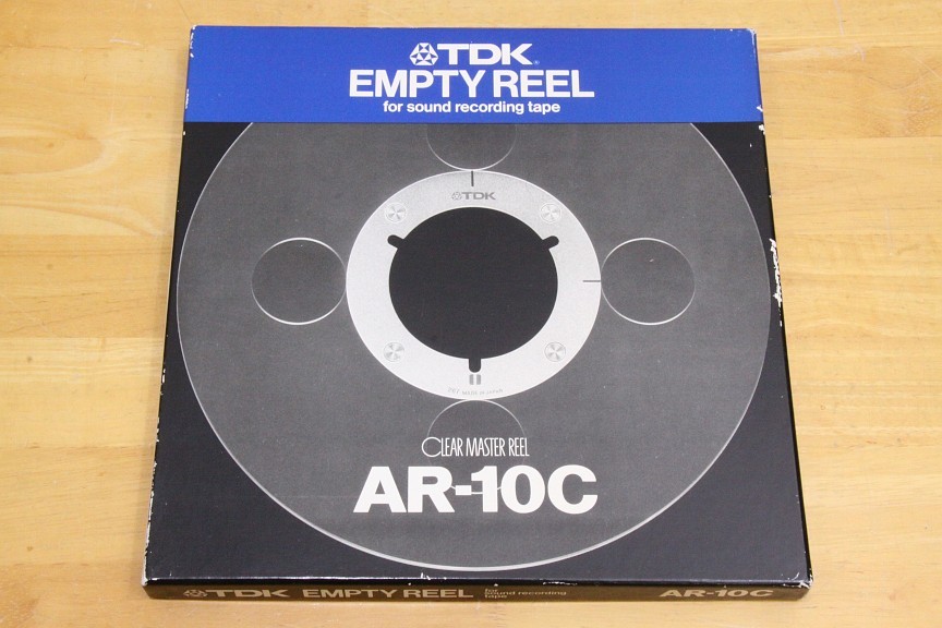 爆買い! ///TDK CLEAR MASTER REEL 10号空リール AR-10C /// ② オープンリールデッキ 爆買い! ///TDK CLEAR MASTER REEL 10号空リール AR-10C /// ② オープンリールデッキ