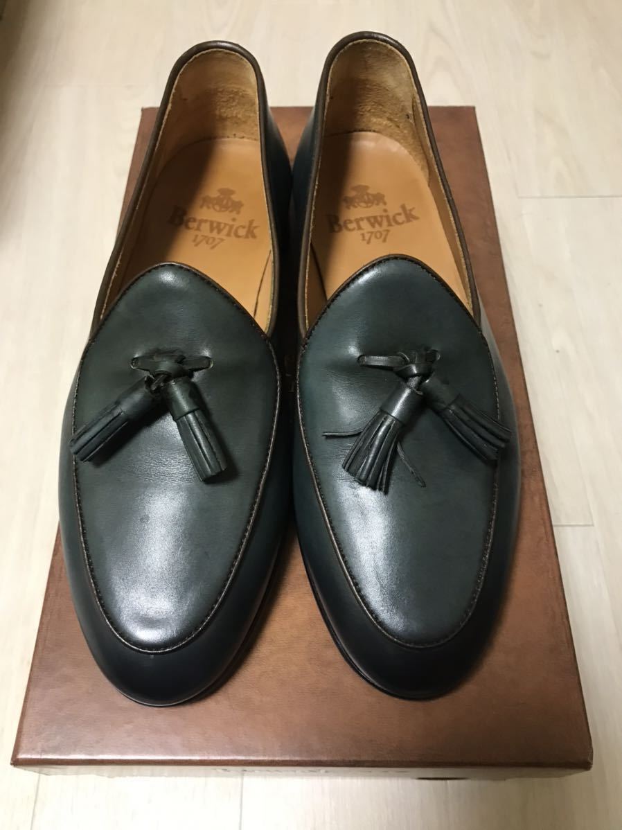 ◇【美品】Berwick1707 バーウィック/ タッセルローファー4951TOSGGN