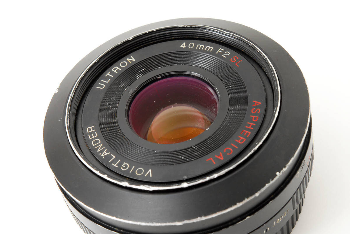 フォクトレンダー Voigtlander ウルトロン Ultron 40mm F2 SL II