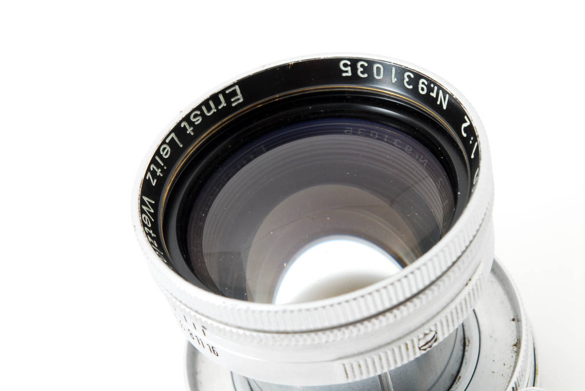 Leica ライカ Ernst Leitz Wetzlar Summitar 5cm f/2 単焦点レンズ 前
