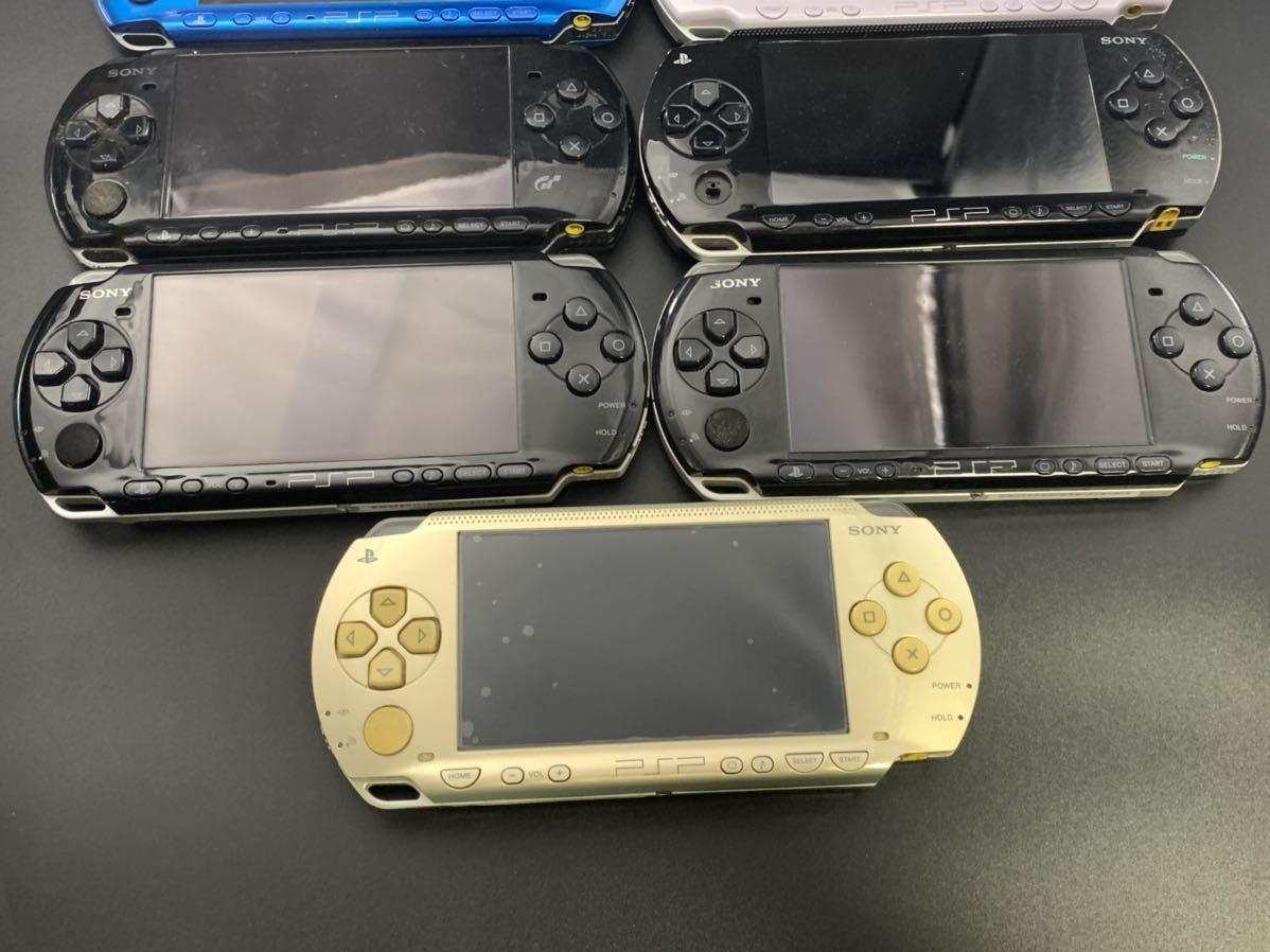 SONY Playstation Portable PSP 1000 2000 3000 本体 9台 まとめ