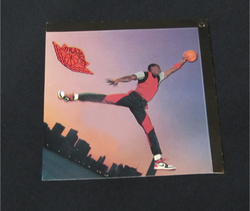 レア1985年製 AIR JORDAN1 ジャンプマン紙タグ 当時物オリジナルNIKE