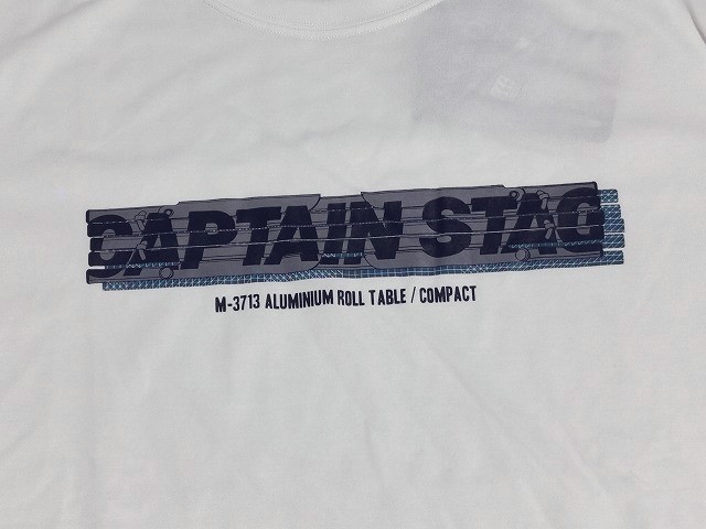 【新品】CAPTAIN STAG Tシャツ 半袖【LL/XL】白/ホワイト★キャプテンスタッグ アウトドア キャンプ レジャー 釣り 山登り 兼用 男性 女性_画像2