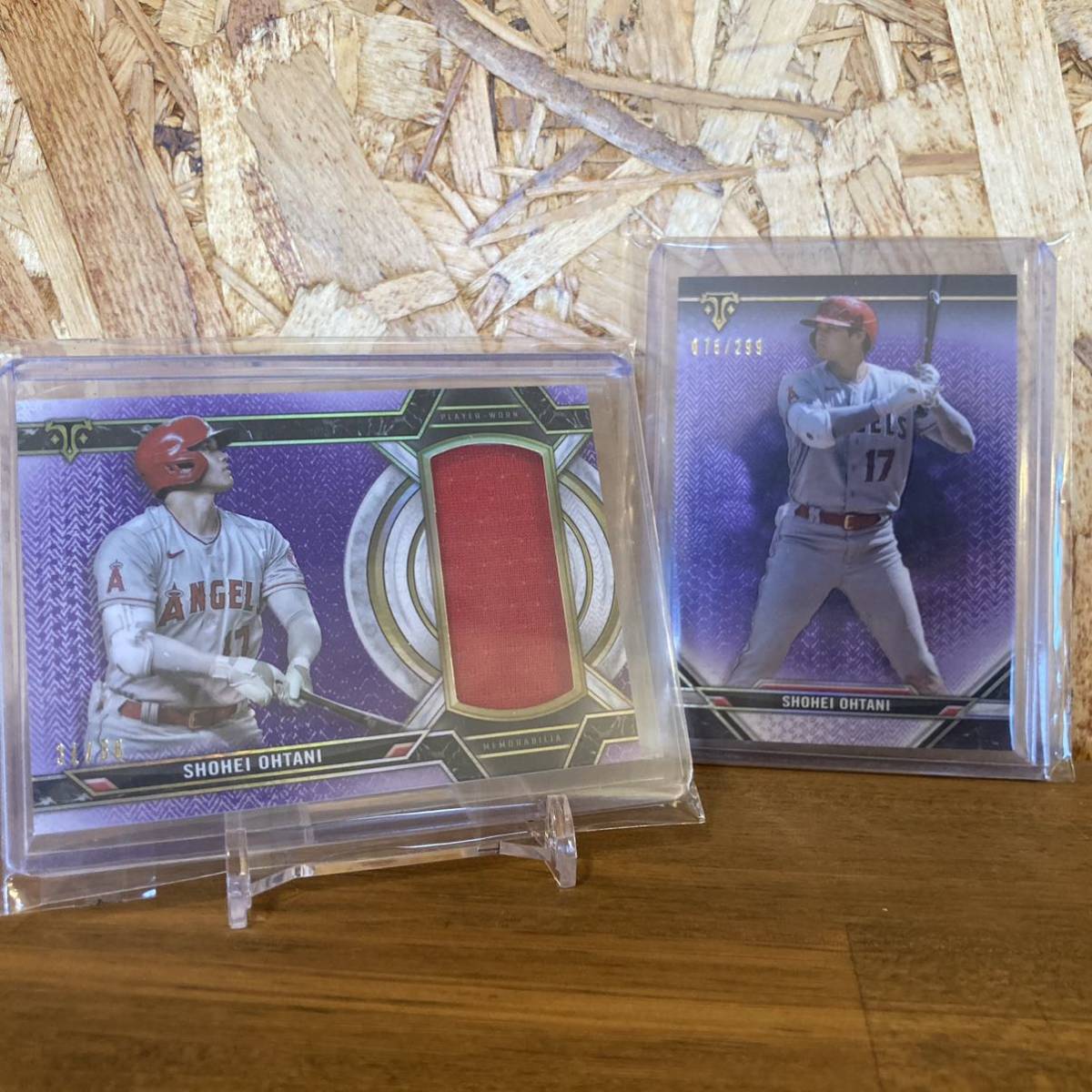 36シリ② 】大谷翔平 Shohei Ohtani 2021 TOPPS Triple Threads