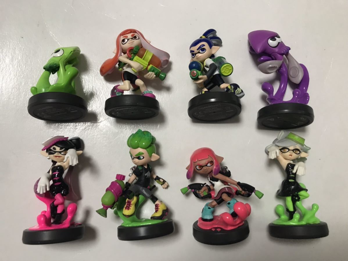 最大61％オフ！Amiibo スプラトゥーン2 8個セット Splatoon2 ゲーム