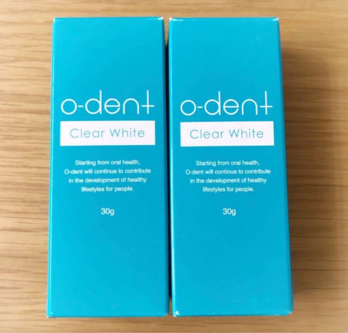 o-dent clear white オーデントクリアホワイト 2本セット|PayPayフリマ