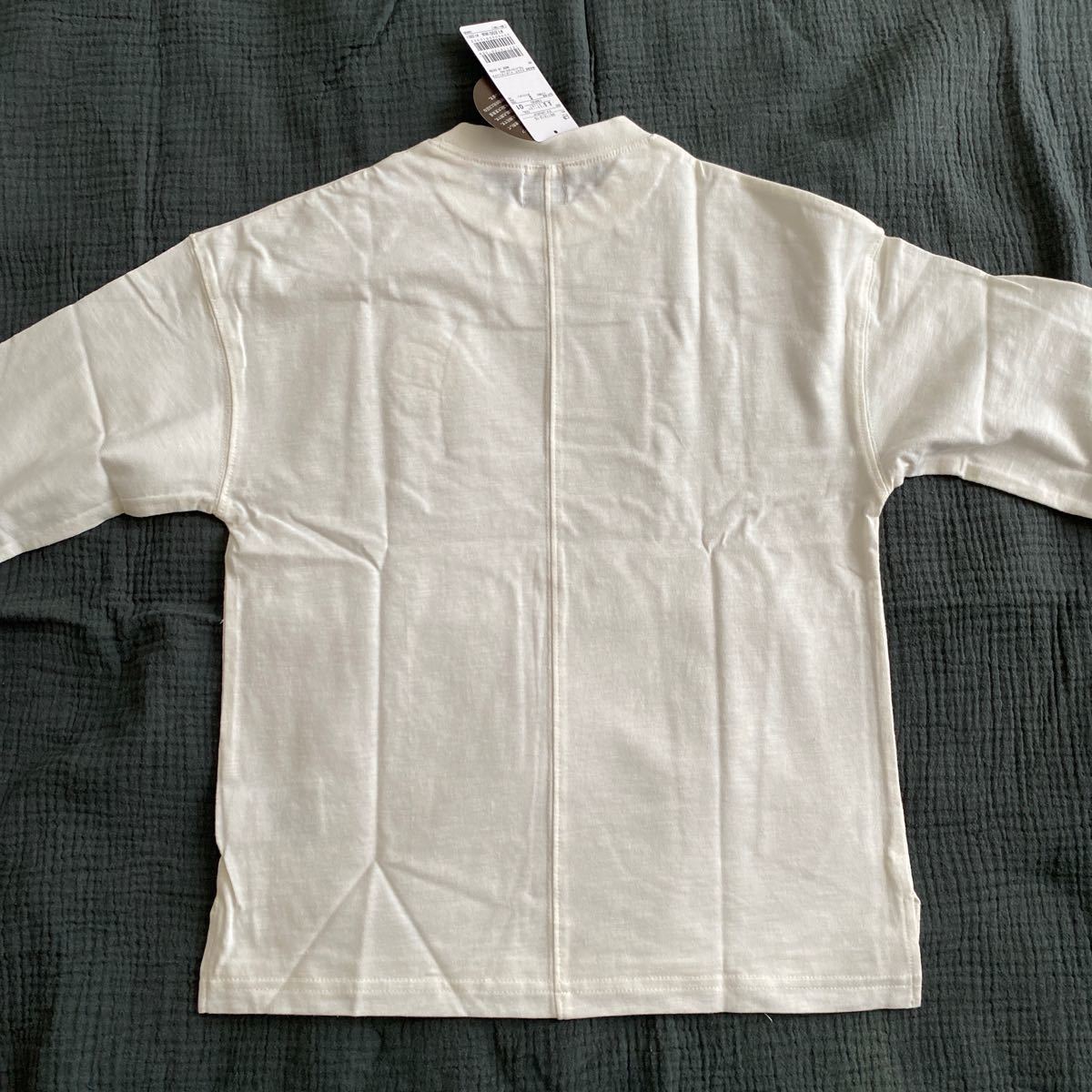 プティマイン オーガニックコットン ロンT 130 トップス(Tシャツ
