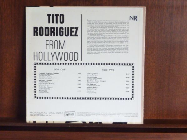 ティト・ロドリゲス/FROM HOLLYWOOD-3241（LP）_画像2