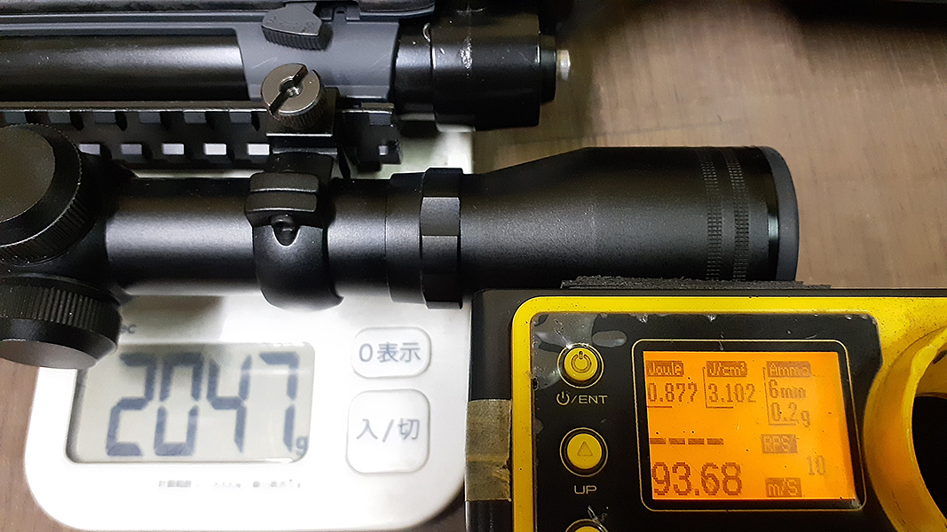 【U10J】（497）　クラウン10禁HOPエアコキ強化改18禁　0.2g弾最大初速97ms　直進飛距離約50m　GTFスプリング　　金属塗装　銃刀法適合　_画像3