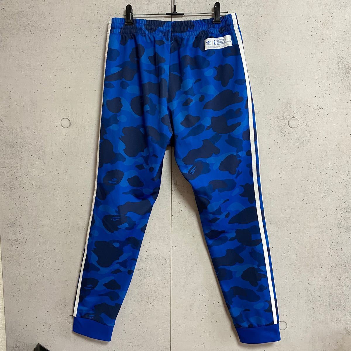 アベイシングエイプ×アディダス/コラボジャージ トラックパンツ アベイシングエイプ×アディダス/コラボジャージ トラックパンツ