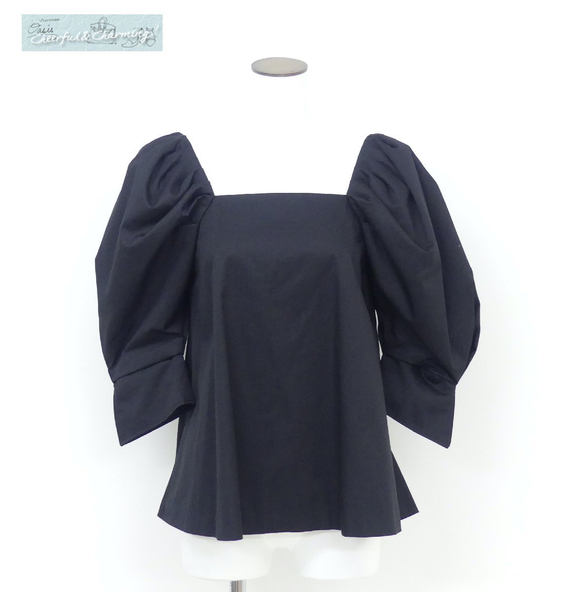 cygne シーニュ ボールスクエアトップス ブラウス Elsa F