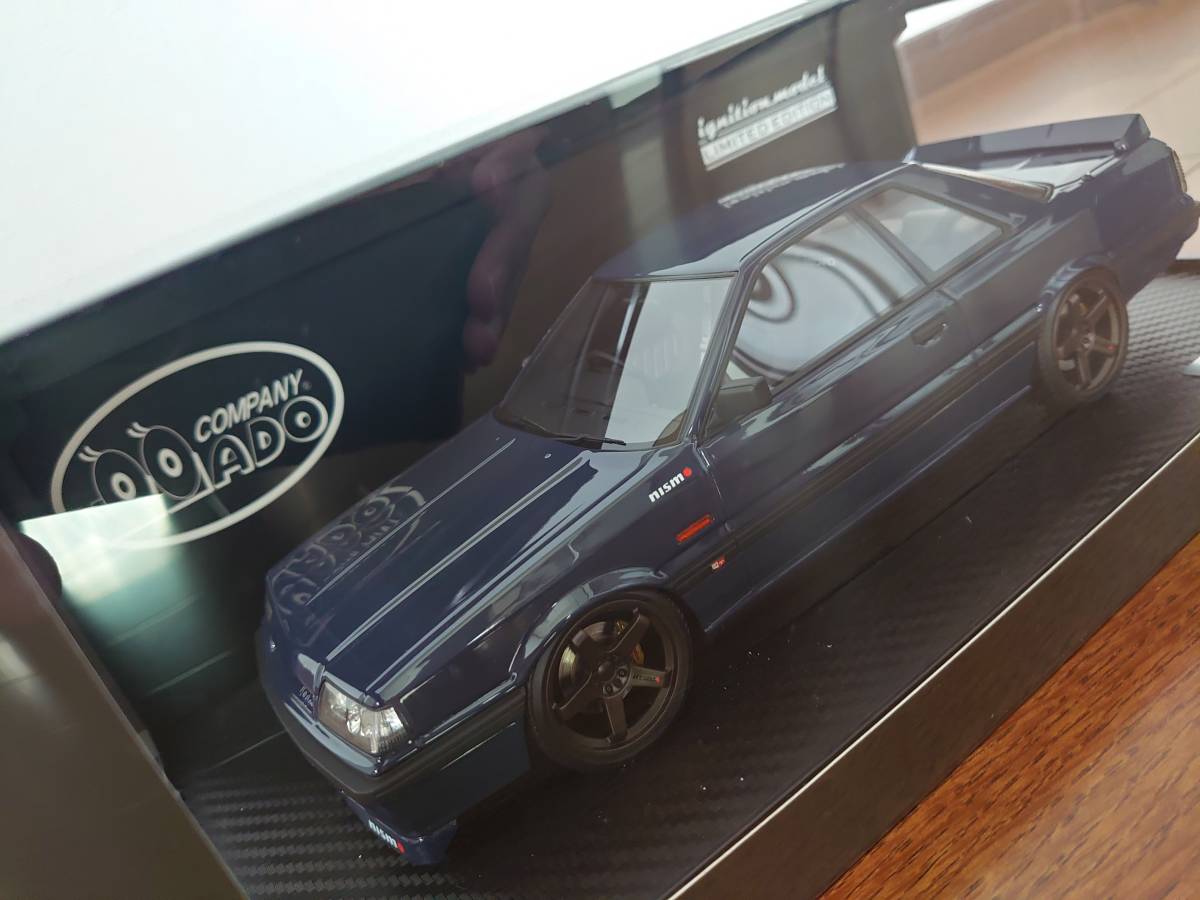 イグニッションモデル R31スカイラインGTSーR ブルーブラック