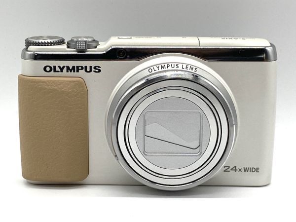 A140】美品 OLYMPUS/オリンパス SH-60 STYLUS/ホワイトデジカメ