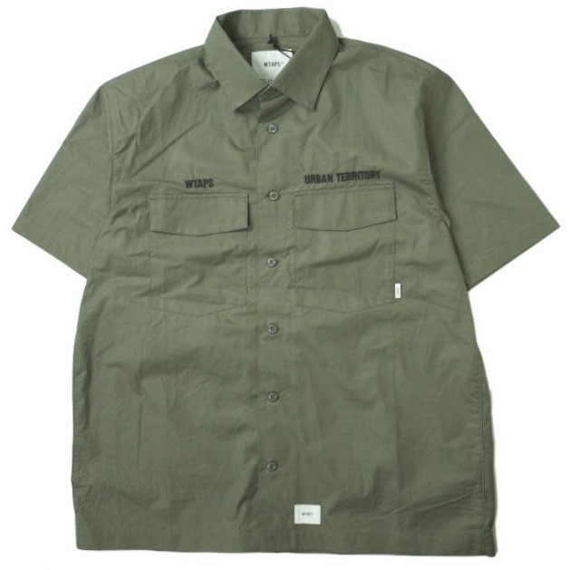 新品 WTAPS ダブルタップス 22SS BUDS / SS / COTTON. TWILL 顔料染め