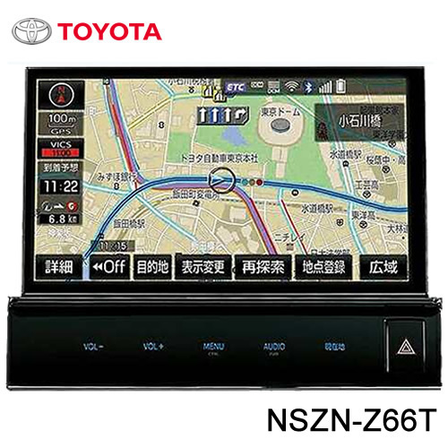 新品 カーナビ純正品 トヨタ NSZN-Z66T 30系アルファード/ヴェル