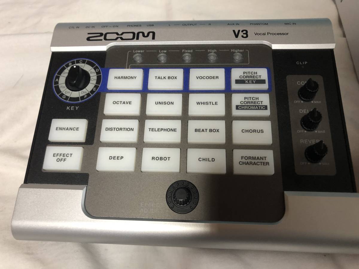 ZOOM V3 Vocal Processor ボーカルプロセッサー ボーカルエフェクター(エフェクター)｜売買されたオークション情報