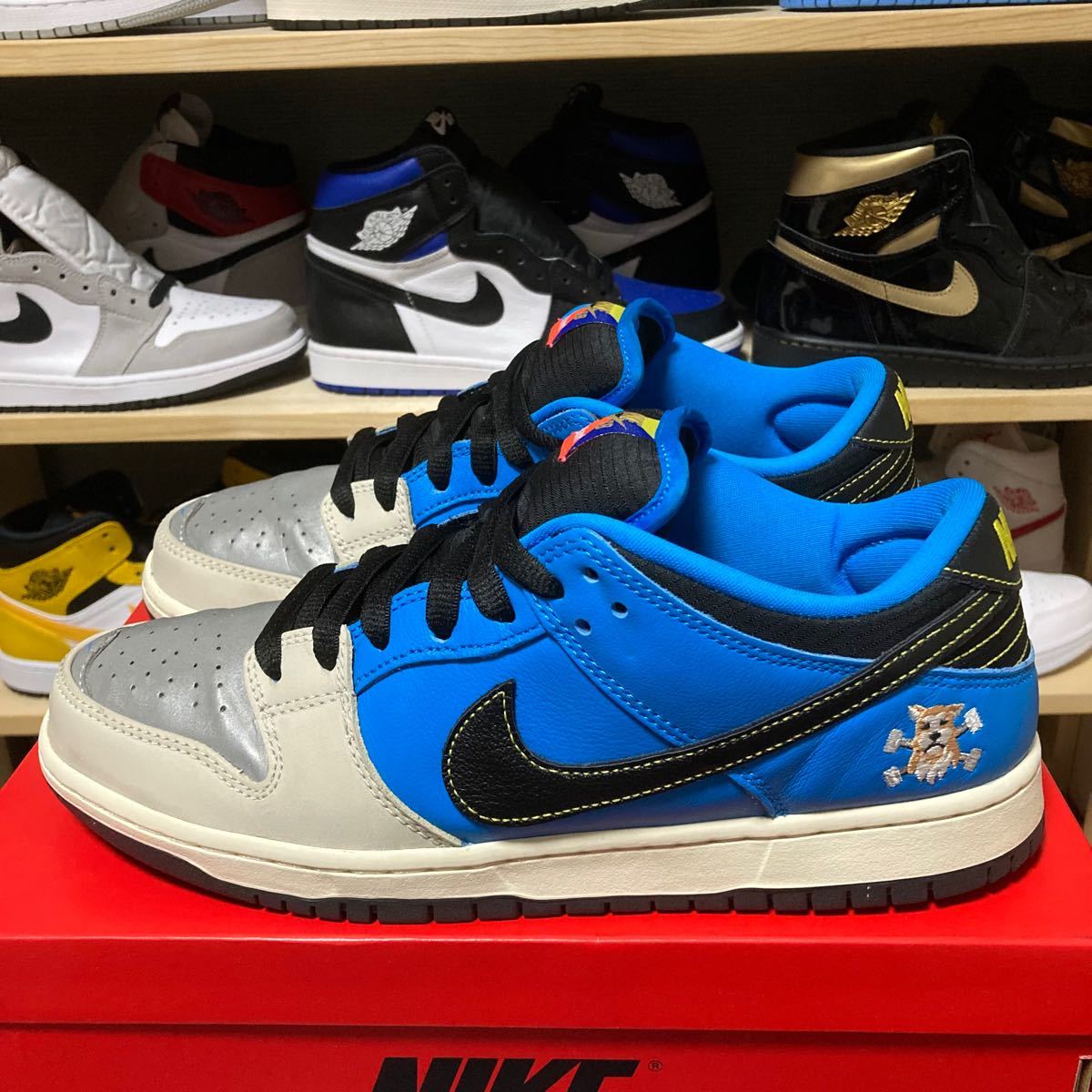希少 ナイキ SB ダンク ロー PRO QS ハチ公dunk インスタント-