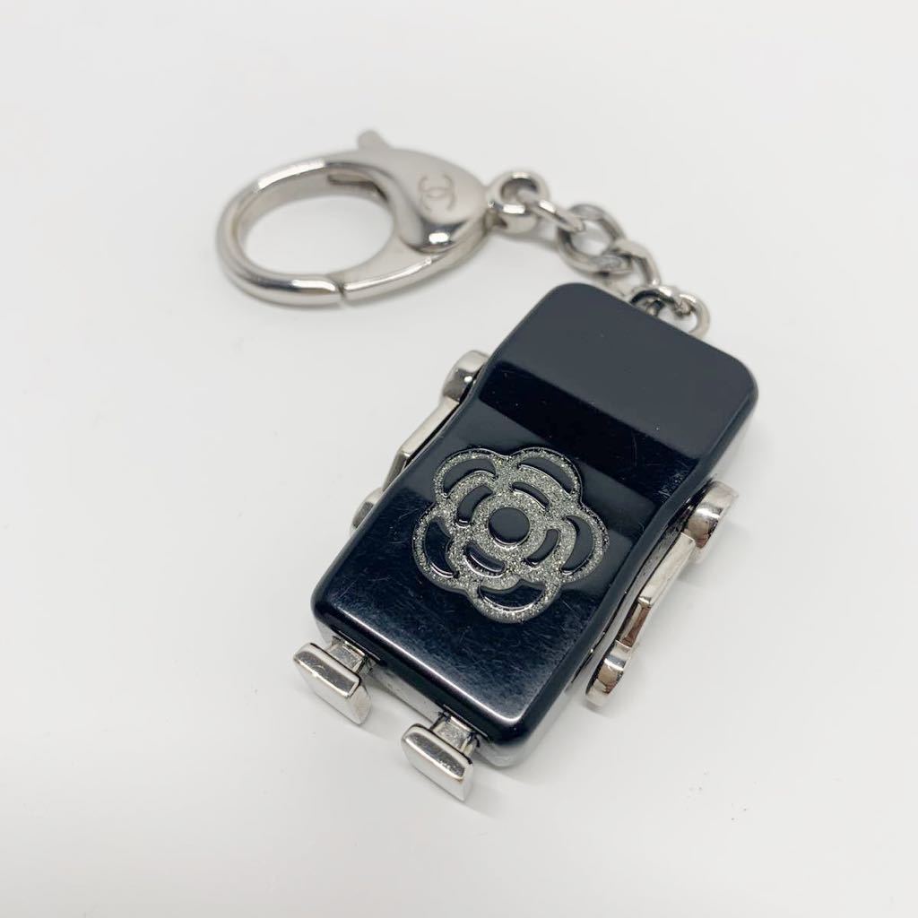 ☆送料無料☆シャネル CHANEL キーホルダー ロボット B17S キーリング チャーム レア カメリア ココマーク ロボ 激レア 入手困難_画像3