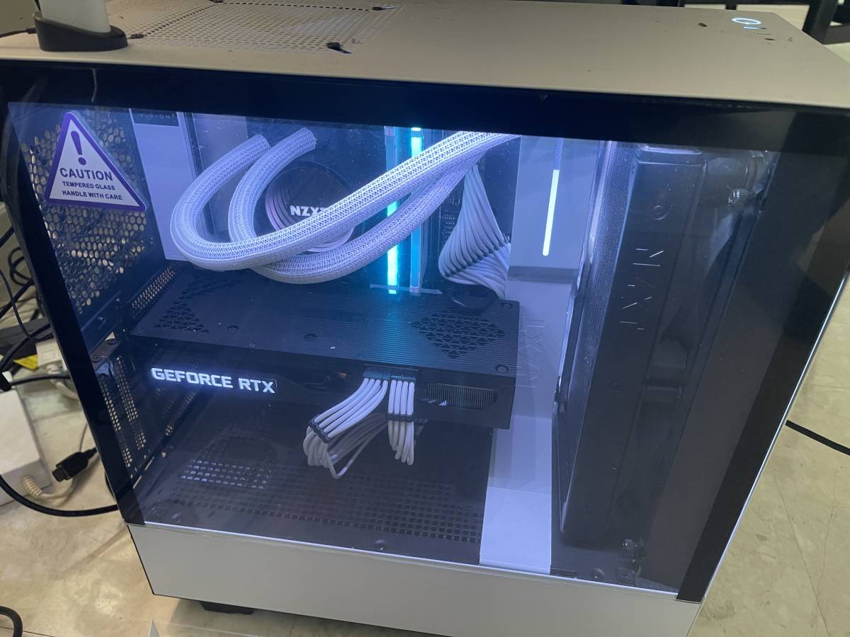 爆速 お洒落パソコン NZXT AMD Ryzen 7 5800 GeForce RTX 3080