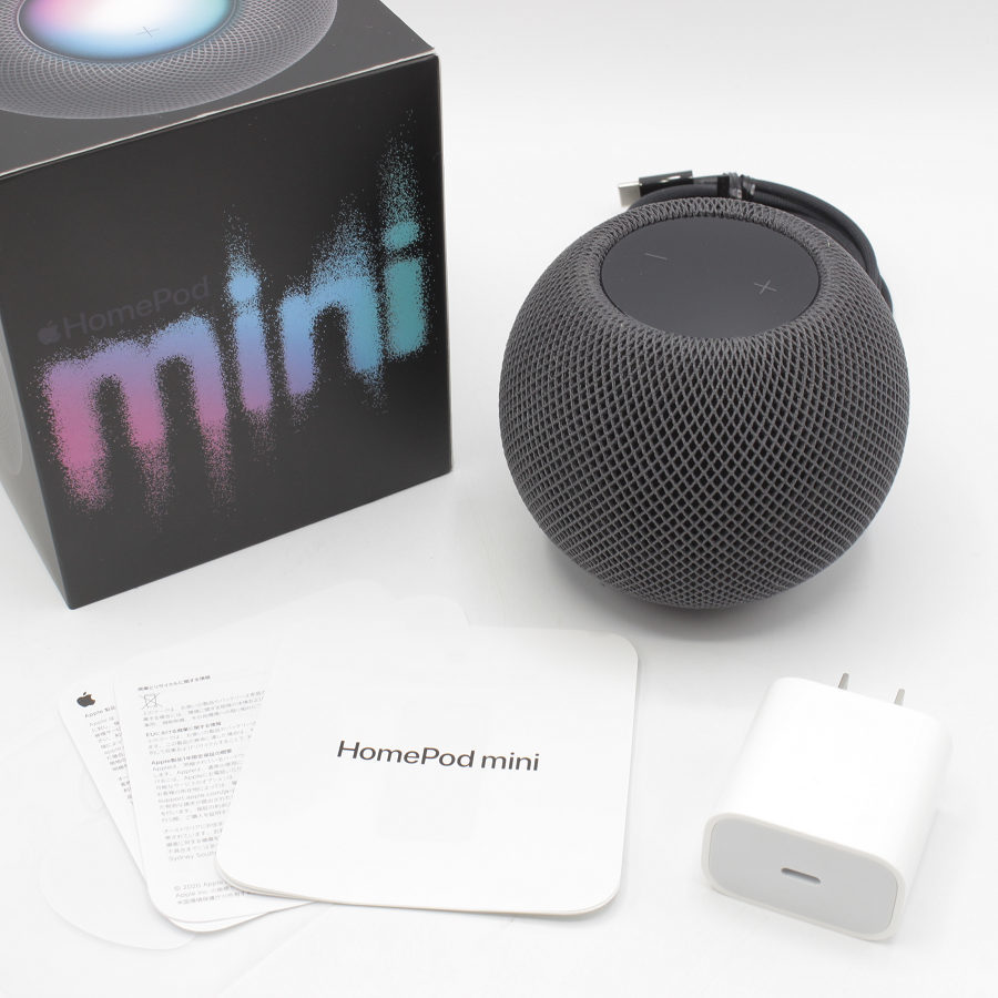 APPLE HOMEPOD MINI スペースグレイ GRAY - アンプ