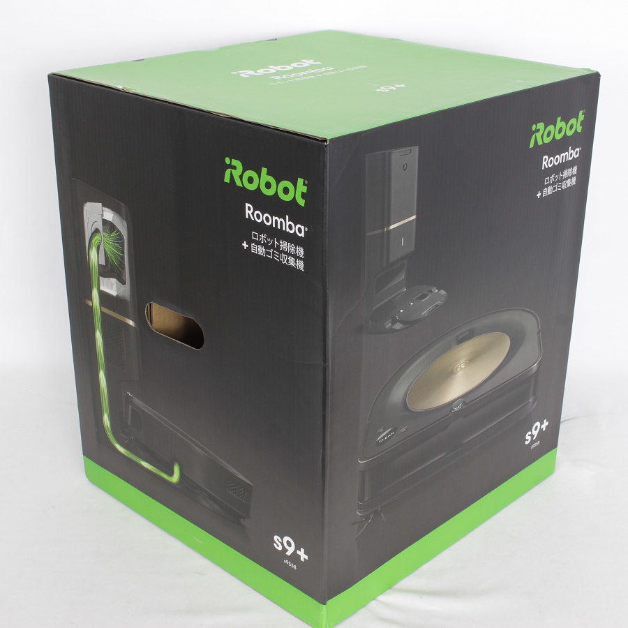 新品/未開封】iRobot ルンバ s9+ S955860 ロボット掃除機 自動ゴミ収集