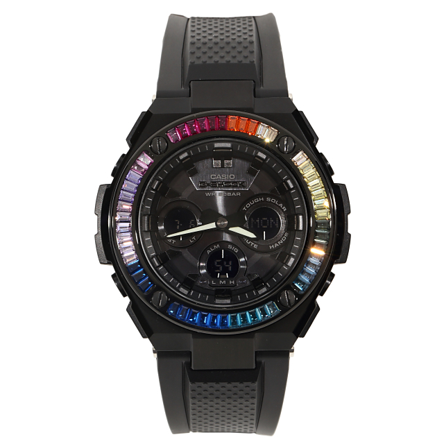 G-SHOCK GST w300 Gスチール G-Steel ブラックレインボー バケットCZ