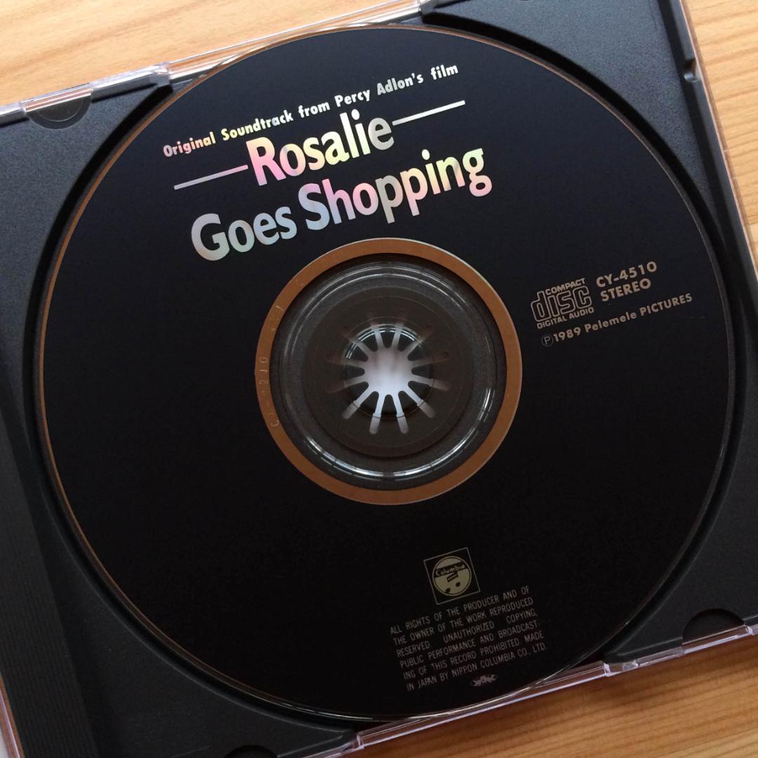 ロザリー・ゴーズ・ショッピング　サントラ　1989年　国内盤CD　CY-4510　Bob Telson/Rosalie Goes Shopping　バグダッド・カフェ_画像4