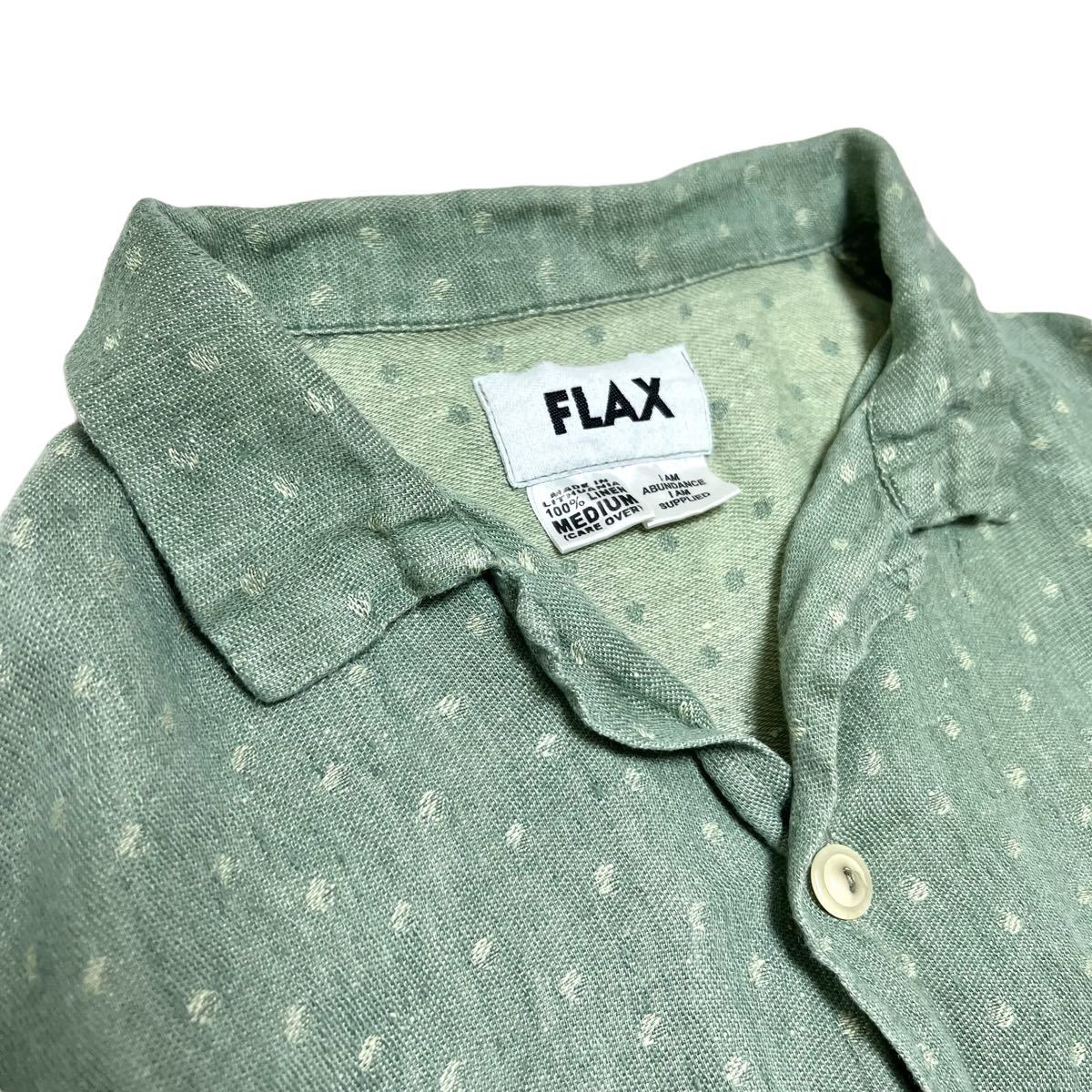 90s FLAX リネンシャツ リトアニア製 - clinicacampinas.com.br