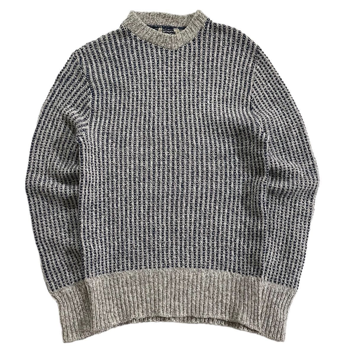 ☆決算特価商品☆ 80s L.L.Bean バーズアイニット ノルウェー製