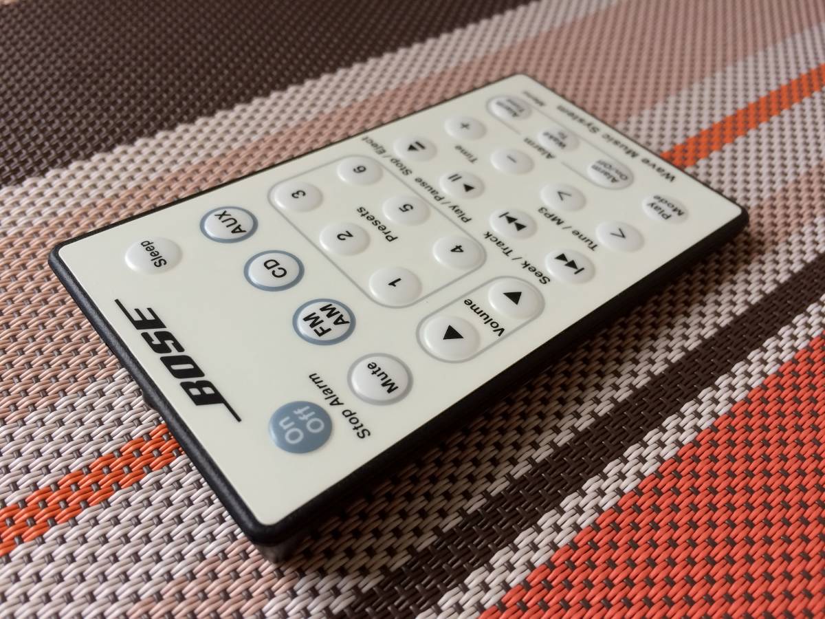 海外 BOSE WAVE MUSIC SYSTEM リモコン小 lakepowellguideservices.com