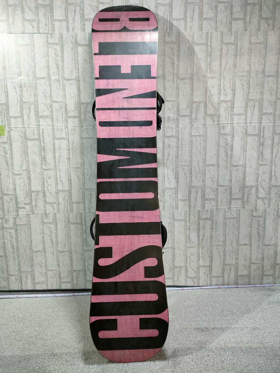 メンテ済□156cm□BURTON CUSTOM TWIN×CARTEL セット スノーボード