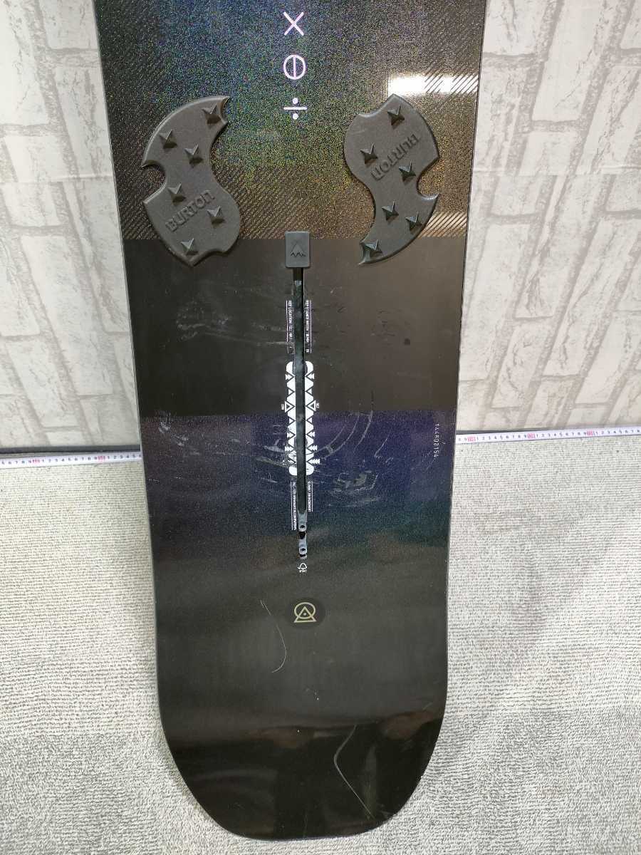 BURTON custom X 156cm FLYING-V形状 スノーボード バートン カスタム